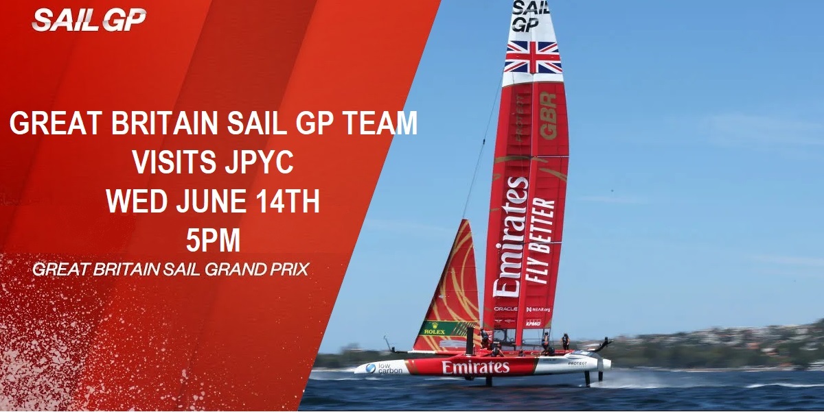 Great Britain Sail GP Team Visit on Wednesday June 14th@5PM