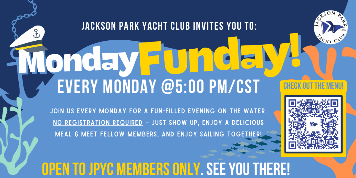 Monday Funday - Every Monday@5PM. Community Sail