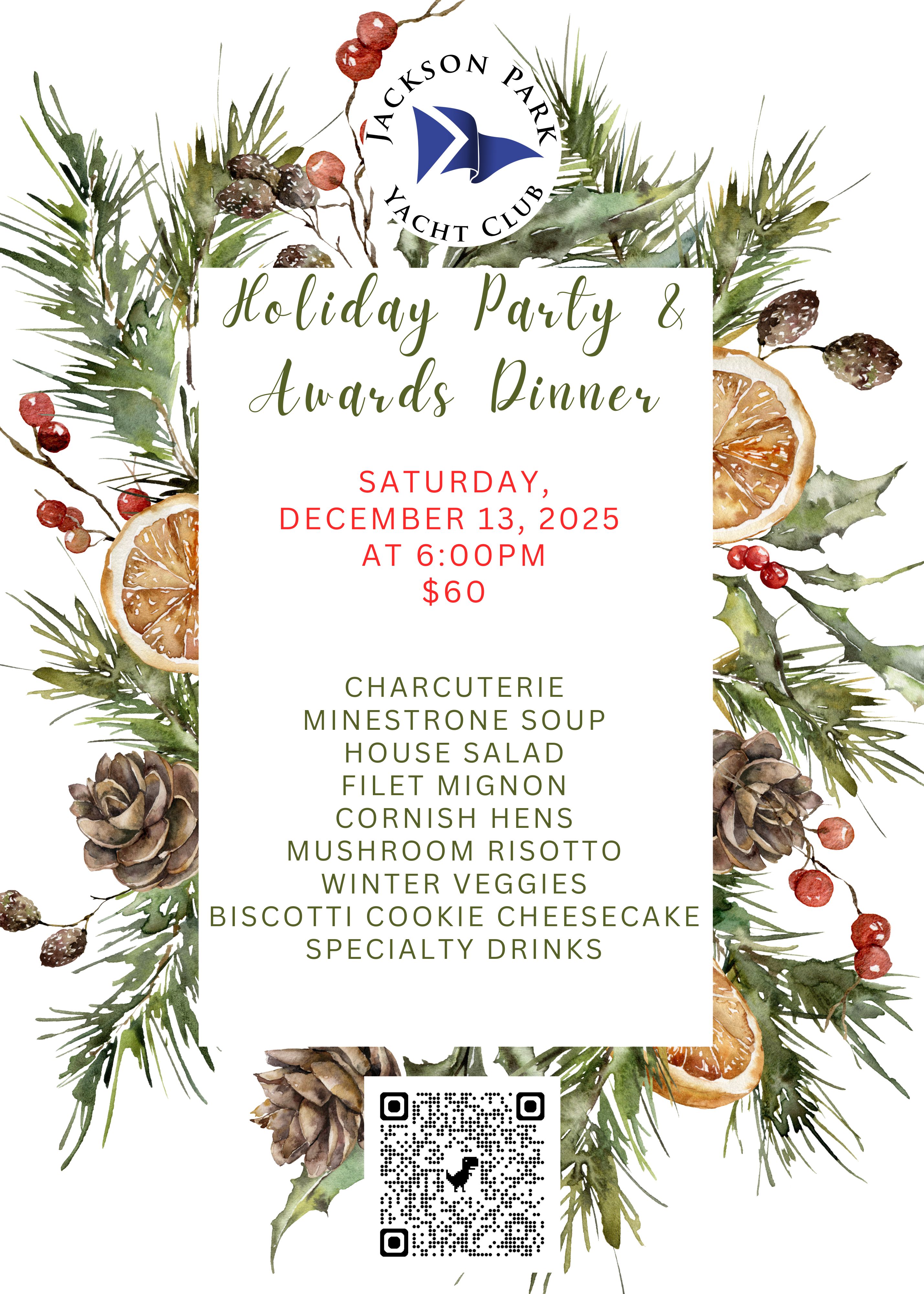 Holiday Party and Awards Dinner