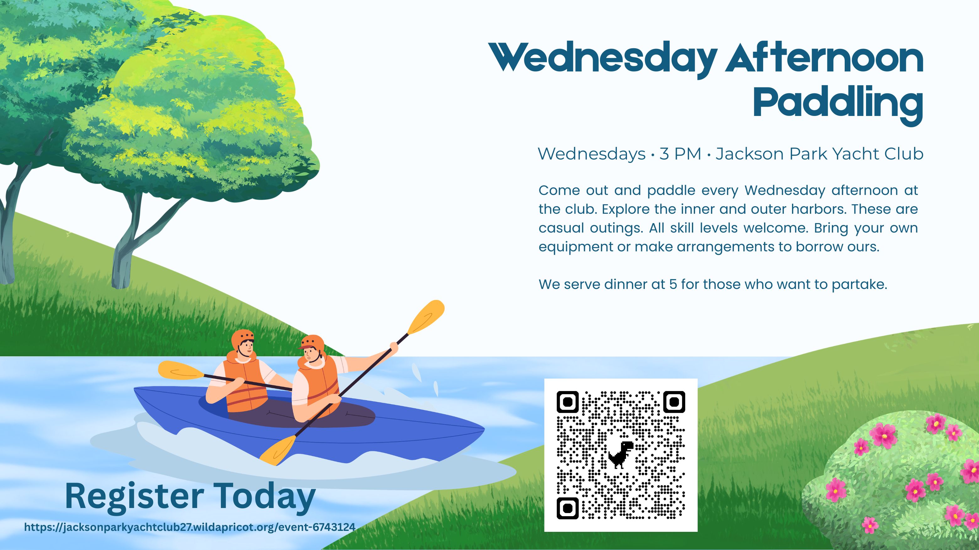 weekly Kayak paddling